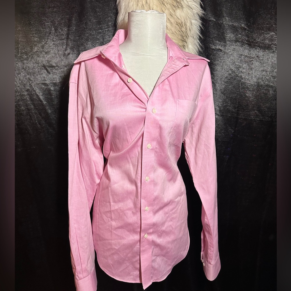Ralph Lauren Pink Oxford Shirt | Long Sleeve Button Down